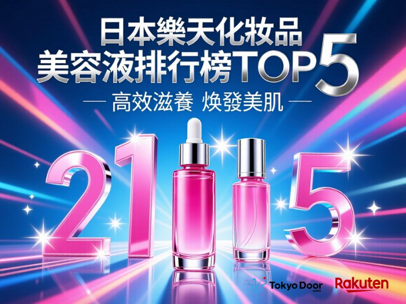 2025日本必買】樂天美容液Top 5揭秘：櫻花妹都在搶的「30秒鮮度」與